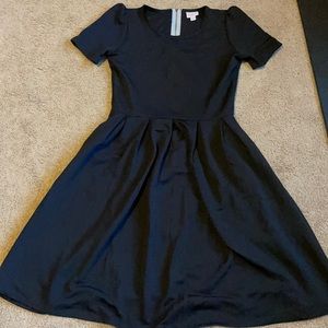 Lularoe Black Amelia dress